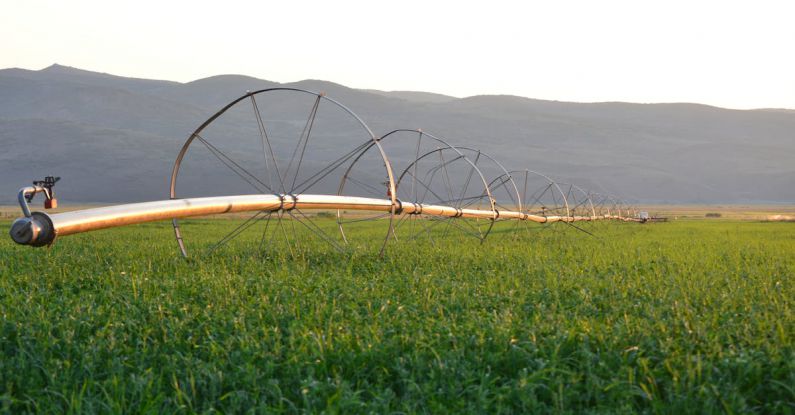 Irrigation System - Irrigation System on Field